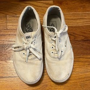 Platform White Vans